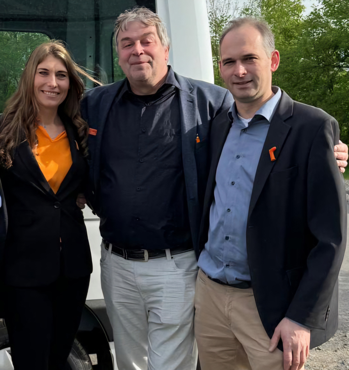 von links nach rechts: Julia Weindl, Wilhelm Hartmann und Christian Lohmeyer 