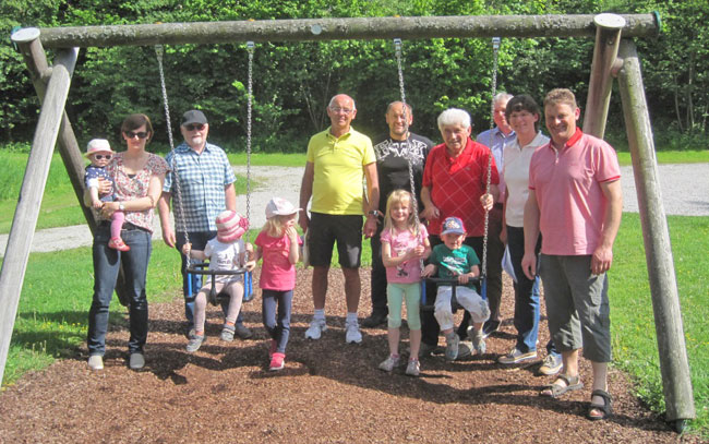 FÜW auf dem Spielplatz