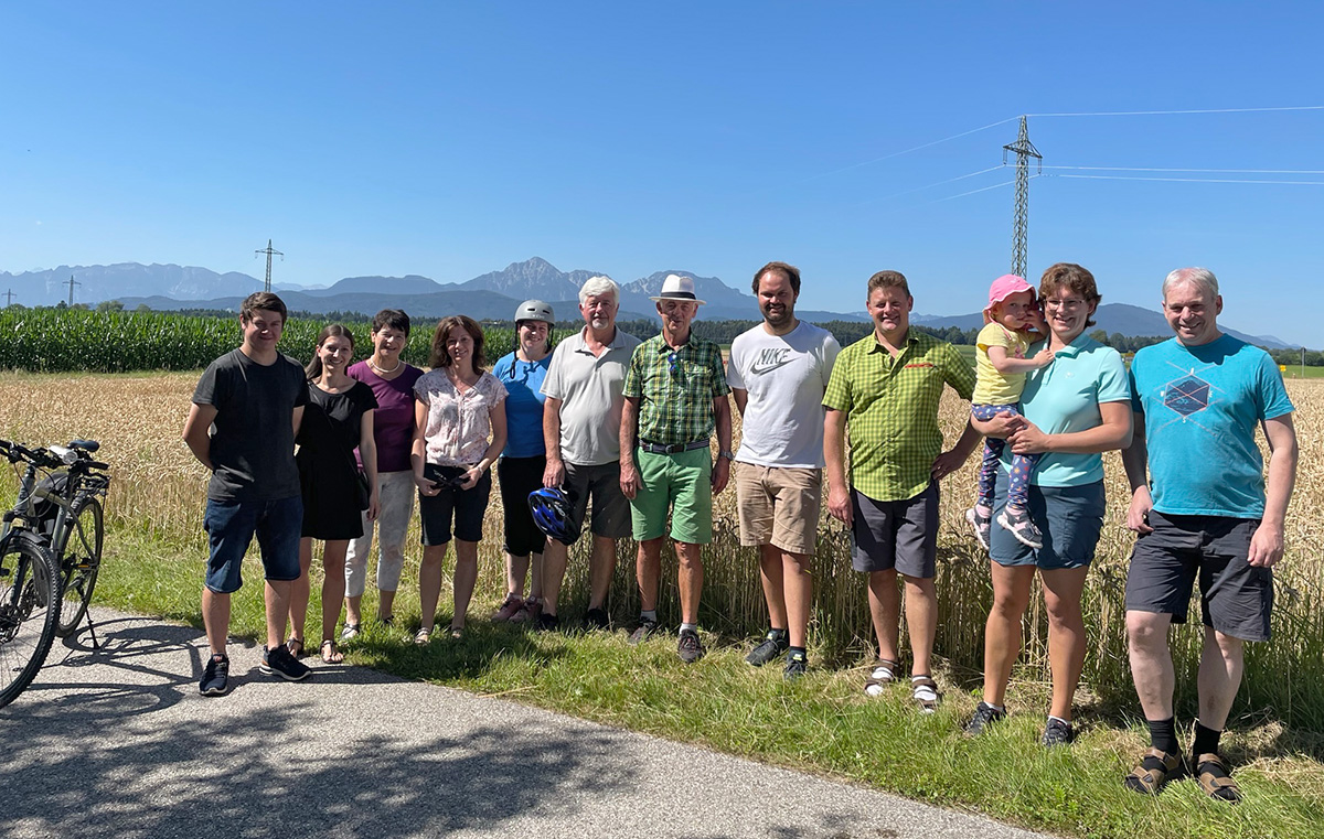 FÜW bei der Fahrradtour