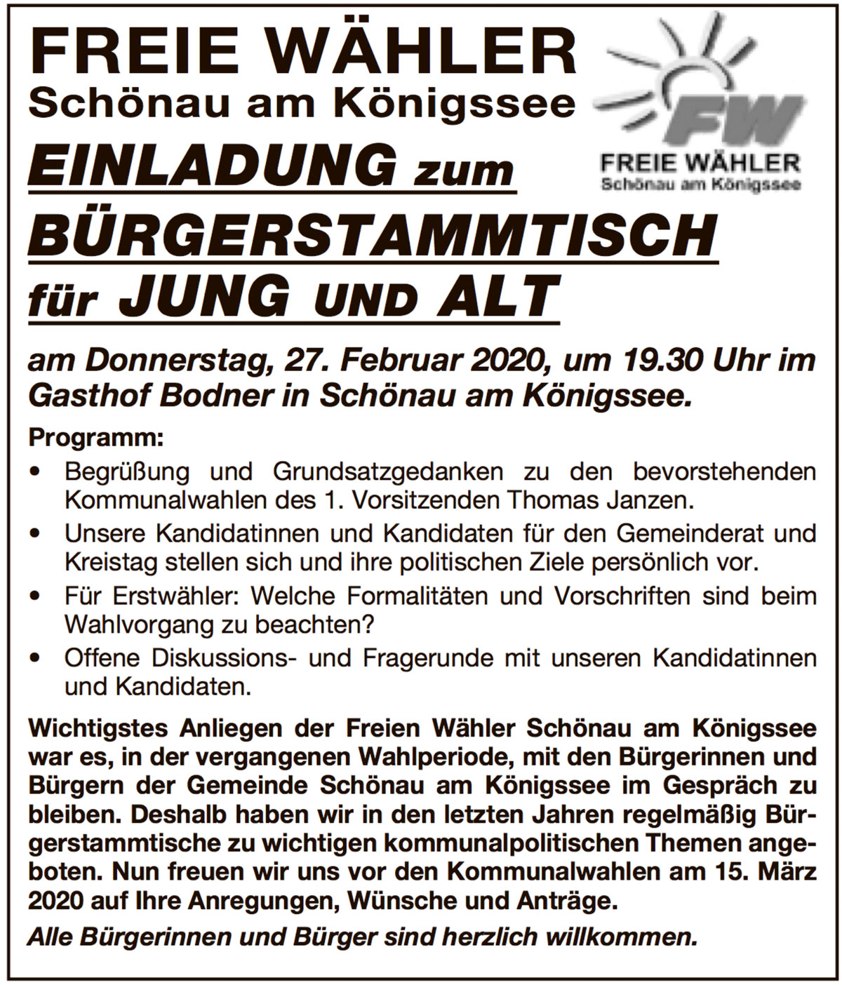 200216 schoenau buergerstammtisch