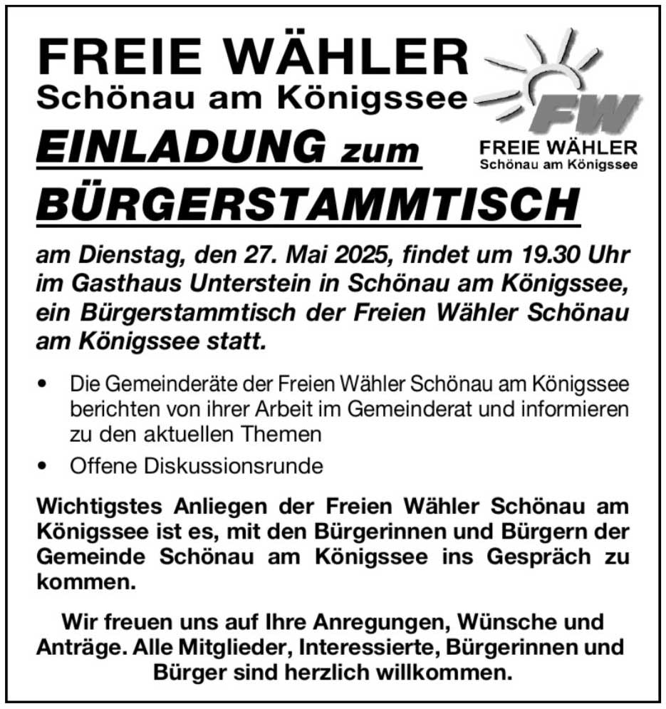 250519 schoenau buergerstammtisch
