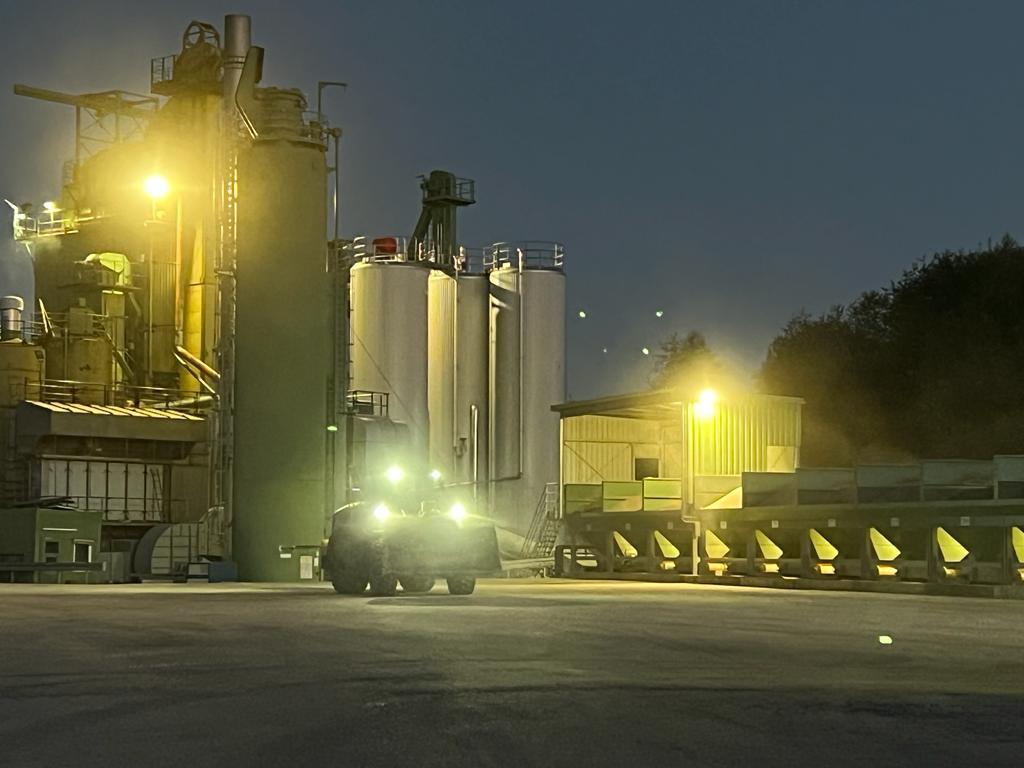 Besichtigung der Bayerischen Asphaltmischwerke durch die FWG Teisendorf