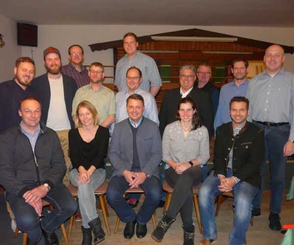 Kandidaten der FWG mit Michael Koller
