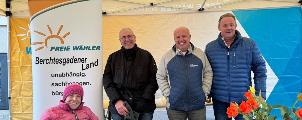 Jürgen Reiner im Markt Berchtesgaden